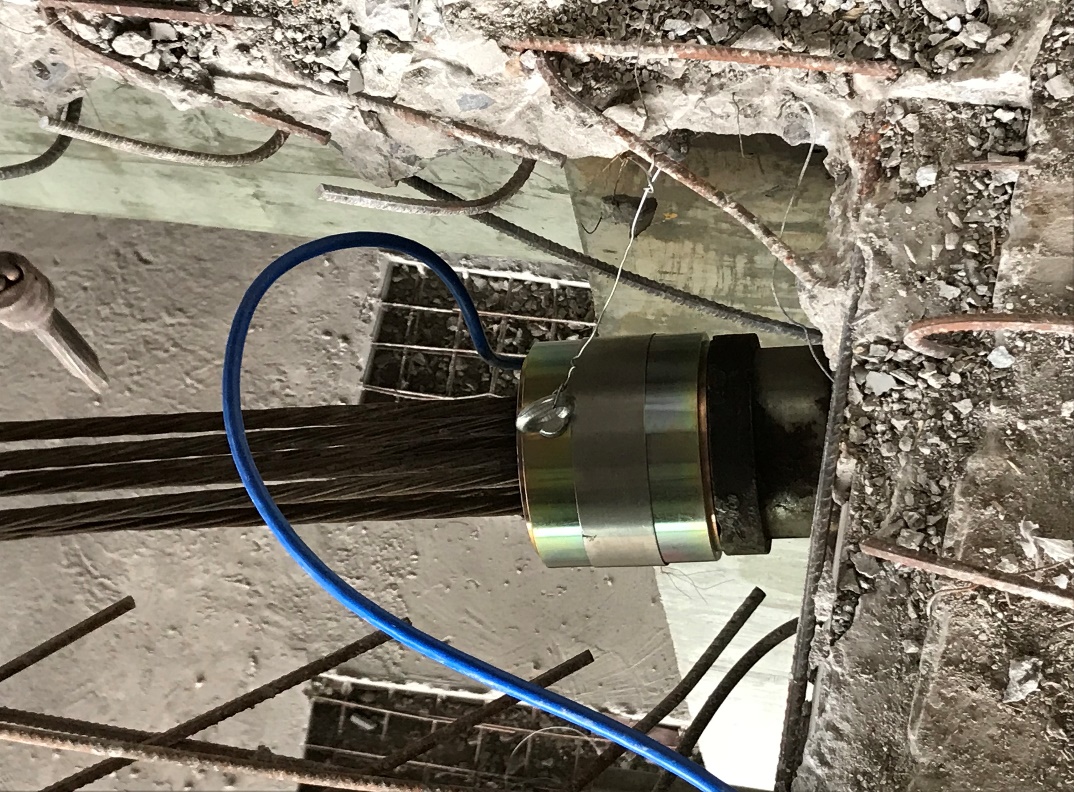 阜陽(yáng)市愛琴海公園小區(qū)A2#樓預(yù)應(yīng)力張拉監(jiān)控